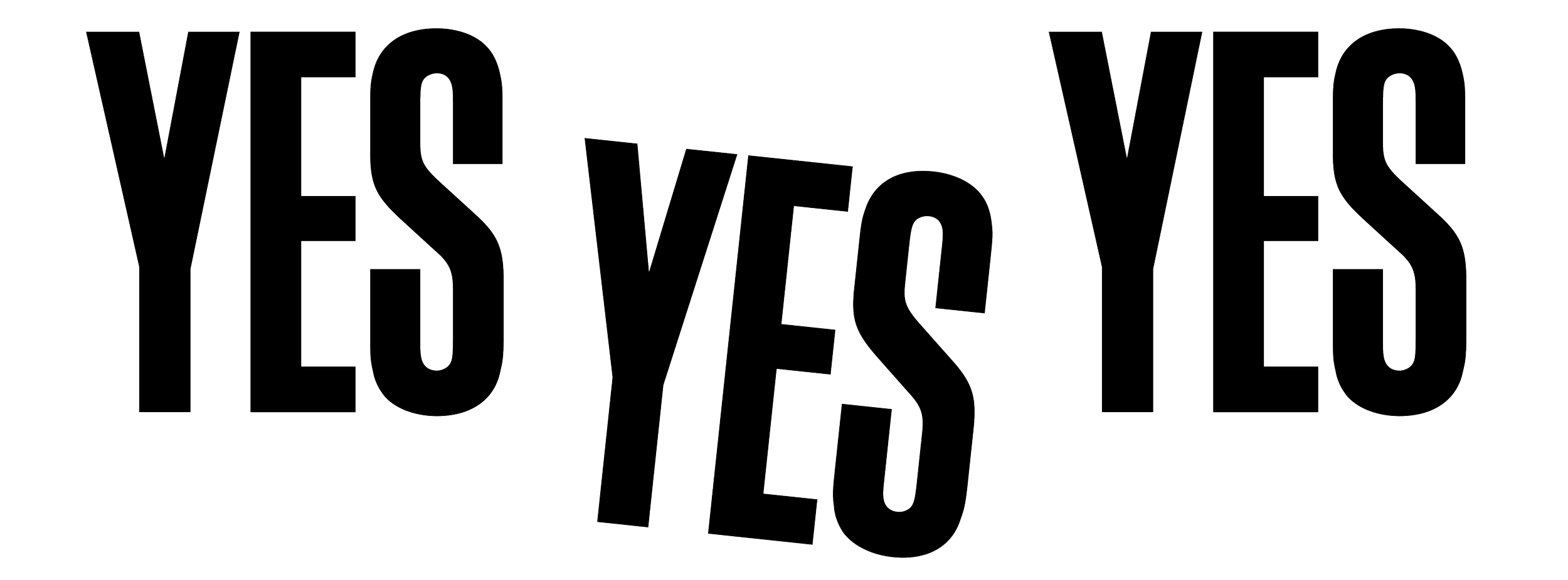 About — YES YES YES